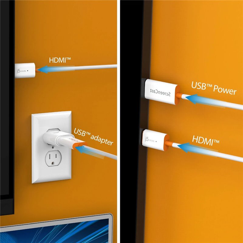J5Create JVAW56-N Étendeurs sans fils ScreenCast HDMI