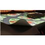 Tapis Krux Space CITY XXL Multicouleur Microfibre Caoutchouc