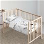 Housse de couette pour berceau Looney Tunes Looney B&W 115 x 145 cm