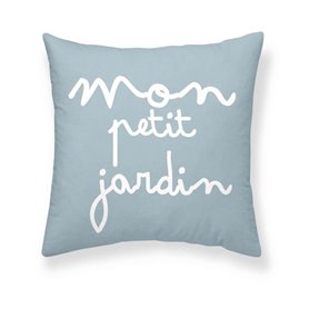 Housse de coussin Kids&Cotton Xalo A Bleu 50 x 50 cm
