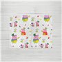 Set de table Kids&Cotton Time Backing Multicouleur 45 x 35 cm 2 Unités
