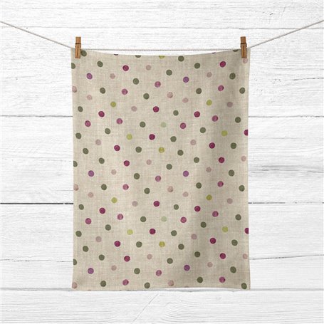 Ensemble de Chiffons Belum Beige 45 x 70 cm Pois