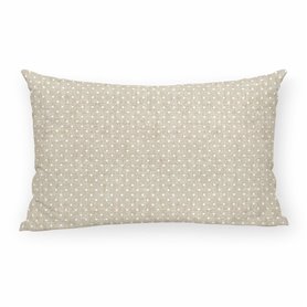 Housse de coussin Belum Plumeti Blanc 30 x 50 cm Antitaches