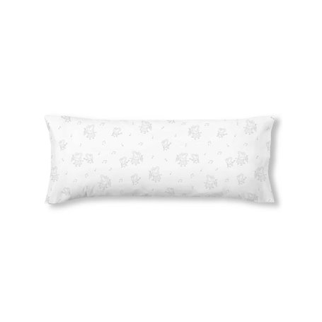 Taie d'oreiller Peppa Pig Gris Multicouleur 45 x 125 cm 100 % coton Coton