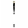 Adaptateur Audio Jack Aisens A128-0418 25 cm