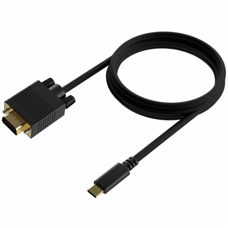 Image secondaire de Aisens A109-0693 câble vidéo et adaptateur 1,8 m USB Type-C VGA (D-Sub) Noir