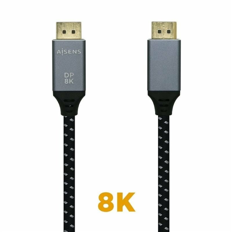 Aisens A149-0436 câble DisplayPort 1,5 m Noir, Gris