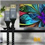 Câble DisplayPort Aisens A149-0436 Noir Noir/Gris 1,5 m