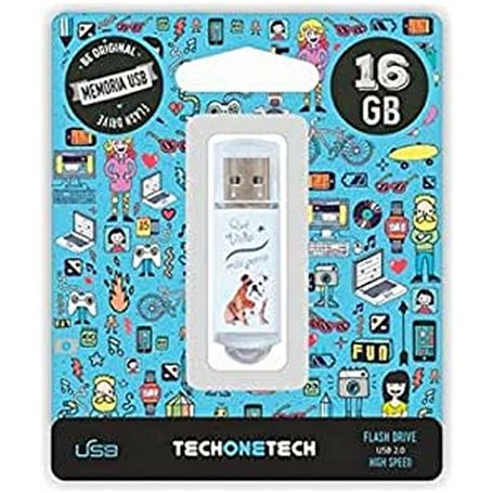 Clé USB Tech One Tech TEC4009-16 16 GB
