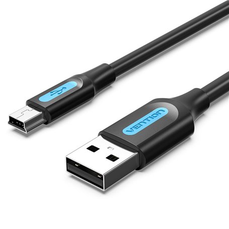Câble USB Vention COMBI 3 m Noir (1 Unité)