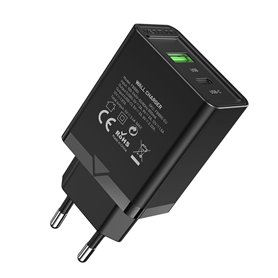 Chargeur mural Vention FBBB0-EU 20 W Noir (1 Unité)