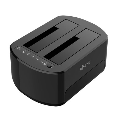 AISENS ASDS-D03B Station d'accueil de disques de stockage USB 3.2 Gen 1 (3.1 Gen 1) Type-B Noir