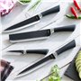 Ensemble de Couteaux Black Shark Swiss·Q Namiutsu InnovaGoods 4 Pièces