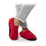 Chaussons Chauffants Micro-ondes InnovaGoods Rouge