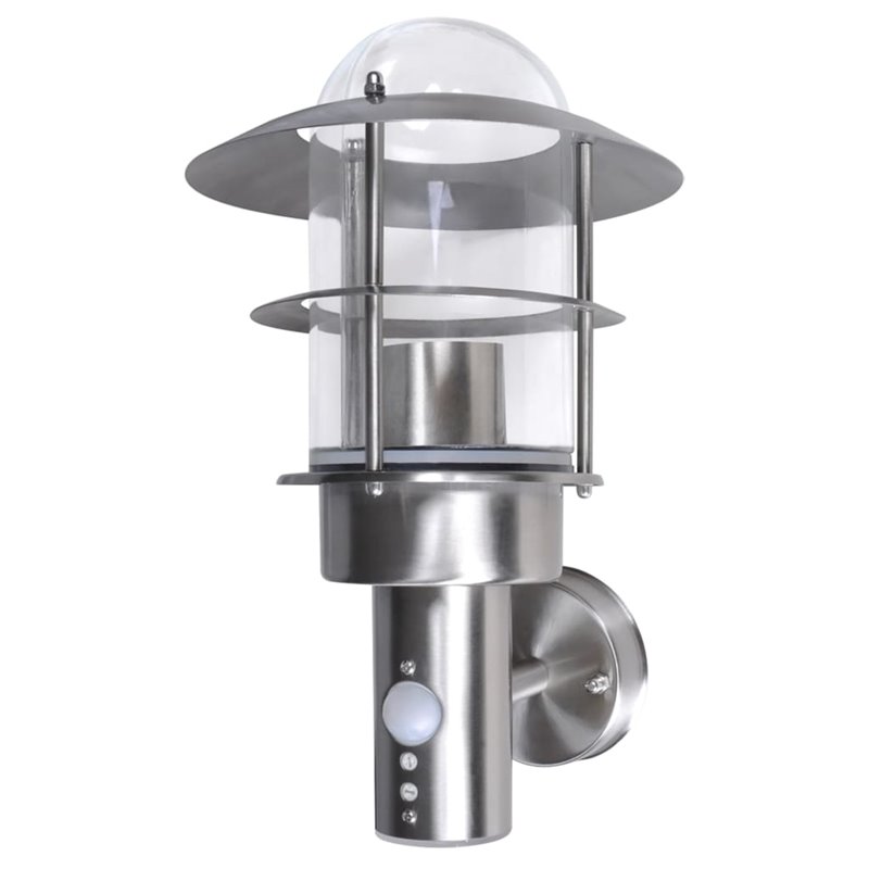 Image secondaire de VidaXL Lampe murale de patio Acier inoxydable