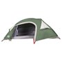 vidaXL Tente de camping à dôme 1 personne vert imperméable
