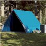 vidaXL Tente de camping en forme de A 2 personnes bleu imperméable
