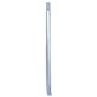 vidaXL Supports pour poteau de clôture 2 pcs Acier galvanisé