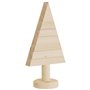 vidaXL Arbres de Noël en bois pour décoration 2 pcs 30 cm pin massif