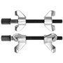YATO Pinces à ressort hélicoïdal 2 pcs 90x200 mm