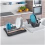 Metaltex Égouttoir à vaisselle Aquatex Plus Gris