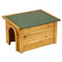 Kerbl Cabane pour rongeurs 45x32x27 cm Bois vitrifié