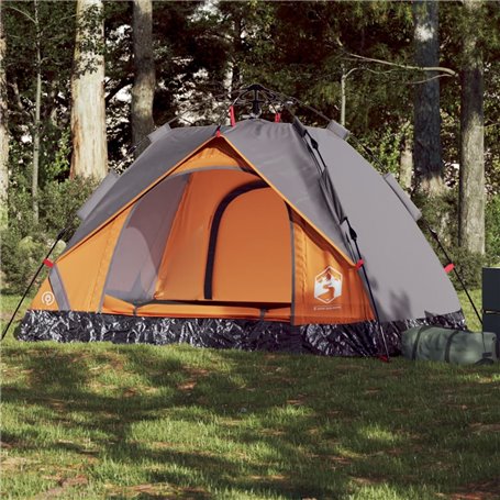 vidaXL Tente de camping à dôme 2 personnes libération rapide