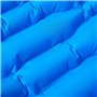 vidaXL Matelas de camping autogonflant avec oreiller 1 personne bleu