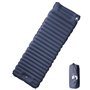 vidaXL Matelas de camping autogonflant avec oreiller 1 personne gris
