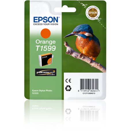 Epson Cartouche "Martin-pêcheur" - Encre UltraChrome Hi-Gloss2 Orange