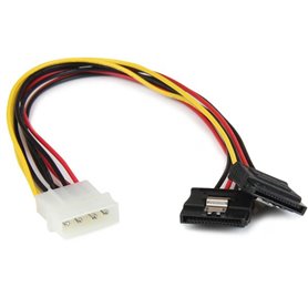 StarTech.com Câble adaptateur d'alimentation interne LP4 (4 broches) - Mâle vers 2x SATA femelle - 30 cm