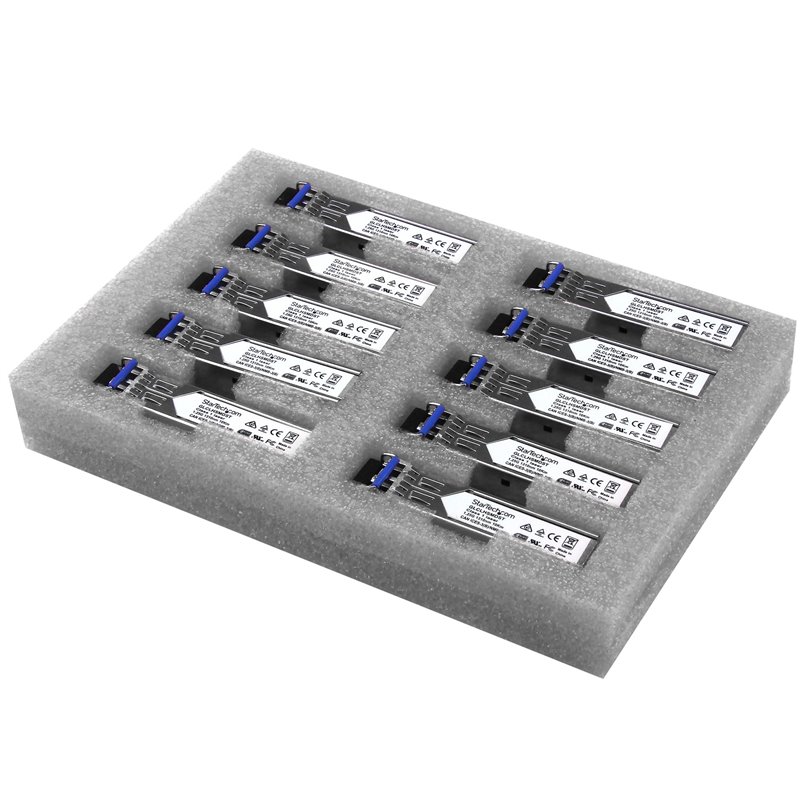 Startech.com Module SFP GBIC compatible Cisco GLC-LH-SMD - Transceiver 1000BASE-LX/LH - Paquet de 10
