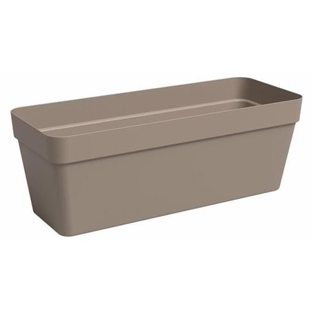 Jardiniere - Plastique - Taupe - Rectangulaire - L49