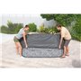 BESTWAY - Couverture thermique EnergySense pour spas carrés 230 x 230 x 71 cm