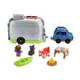 Fisher-Price - Little People - Caravane D'Apprentissage Lumineuse - Jouet D'Éveil - 12 Mois Et + HJN40