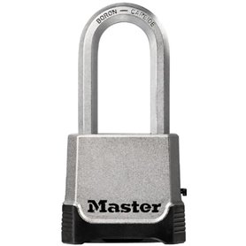 Cadenas Haute Sécurité - MASTER LOCK - M176EURDLH - Zinc - Anse XL - Extérieur