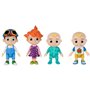 Pack 4 figurines CoComelon - JJ, TomTom et YoYo - Bandai