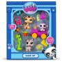 BANDAI - Littlest Pet Shop - Pack Safari - 3 animaux et accessoires - BF00524