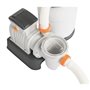 Filtre a sable BESTWAY Flowclear 5 678 L/h + pré-filtre compatible toutes piscines de 1 100 a 42 300 L