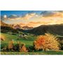 Clementoni - Puzzle Les Alpes - 3000 pieces - Paysage et nature - Mixte - Fabriqué en Italie