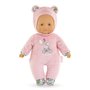 Poupon Pti' Coeur Ours Rose - COROLLE - 30cm - Rose - Des 9 mois