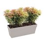 ELHO Bac a fleurs balconniere Loft Urban - 50 cm - Blanc