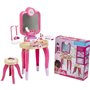 Jouet de beauté - KLEIN - Centre de beauté Barbie Happy Vibes - Complet avec de nombreux accessoires et lumiere.