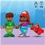LEGO DUPLO | Disney 10435 Le palais sous-marin magique d'Ariel - Poupée La Petite Sirene