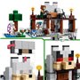 LEGO Minecraft 21261 La forteresse du loup - Jeu d'exploration sur le theme du squelette
