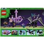 LEGO Minecraft 21264 Le dragon et le navire de l'Ender - Set inspiré des jeux vidéo