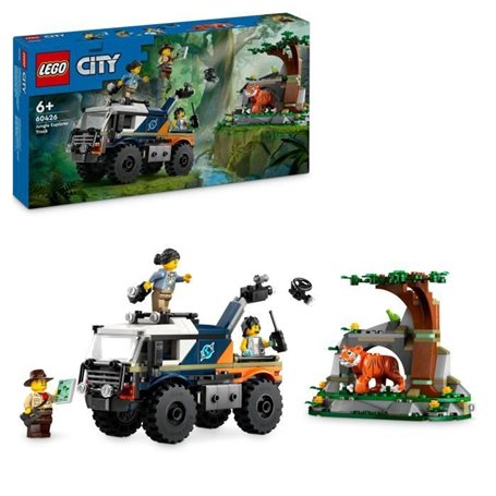 LEGO City 60426 Le camion tout-terrain de l'explorateur de la jungle