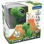 Power Puppy Mini - Robot dinosaure avec effets lumineux et sonores, contrôle par claquement de main, répétition