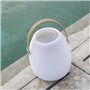 Lampe enceinte bluetooth sans fil - LUMISKY - MINI MAY PLAY - H23 cm - LED blanc et multicolore dimmable