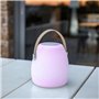 Lampe enceinte bluetooth sans fil - LUMISKY - MINI MAY PLAY - H23 cm - LED blanc et multicolore dimmable